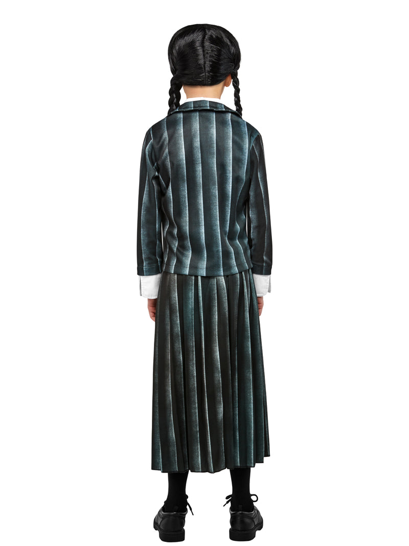 Wednesday Addams Costume Girls Nevermore School Uniform