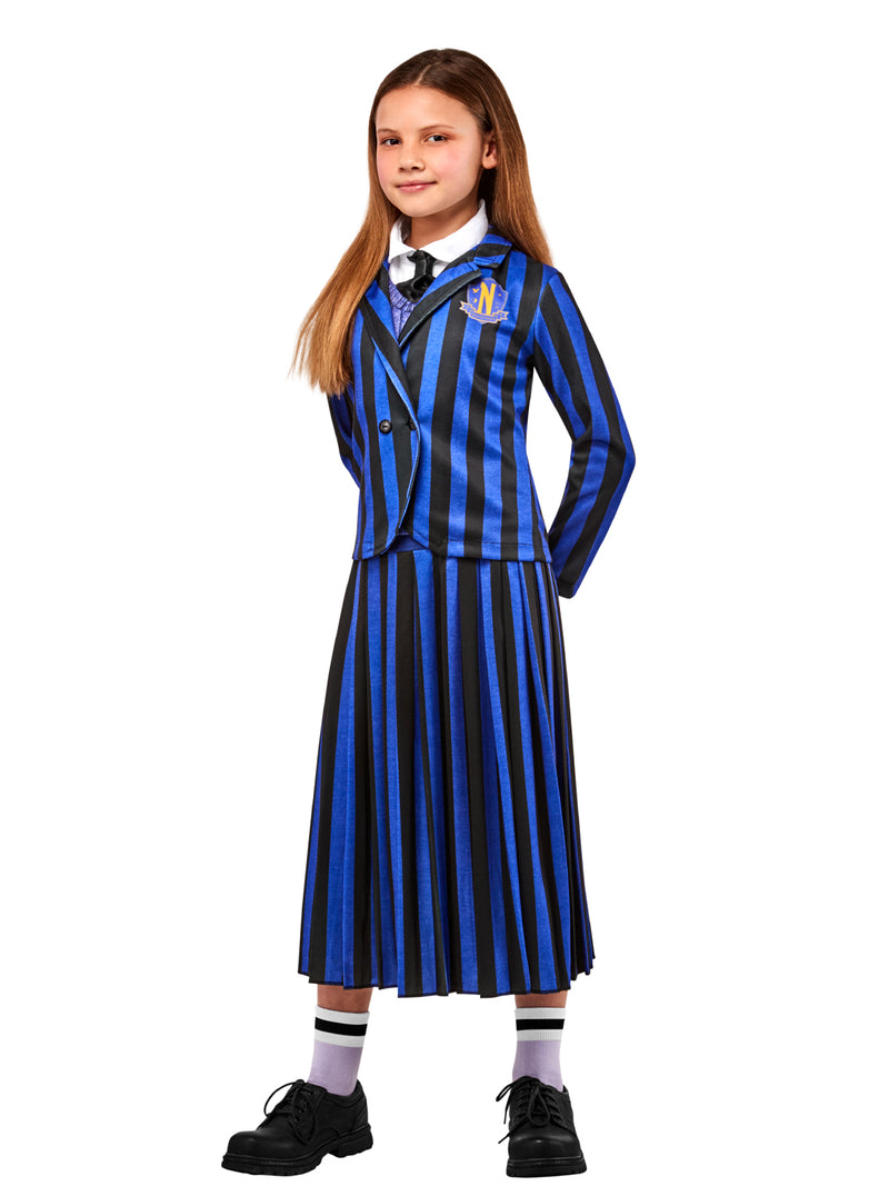 Nevermore Blue Academy Uniform (net) -size 10-12