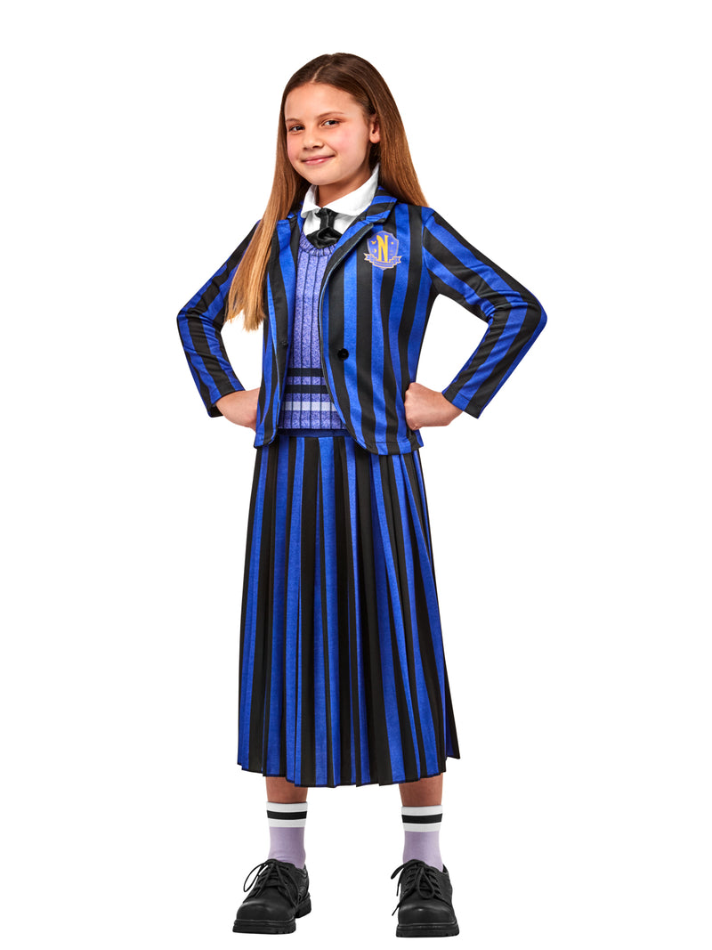 Nevermore Blue Academy Uniform (net) -size 10-12