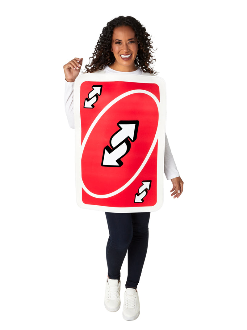 Uno Reverse Card Tabard Costume Adult