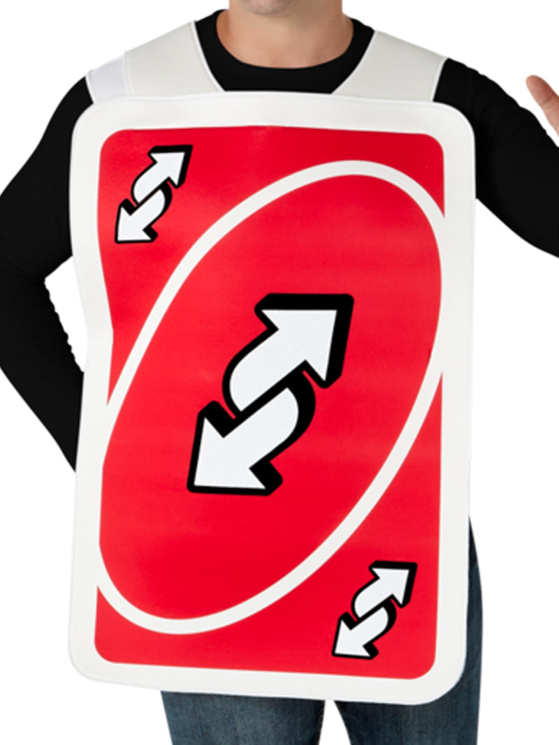 Uno Reverse Card Tabard Costume Adult