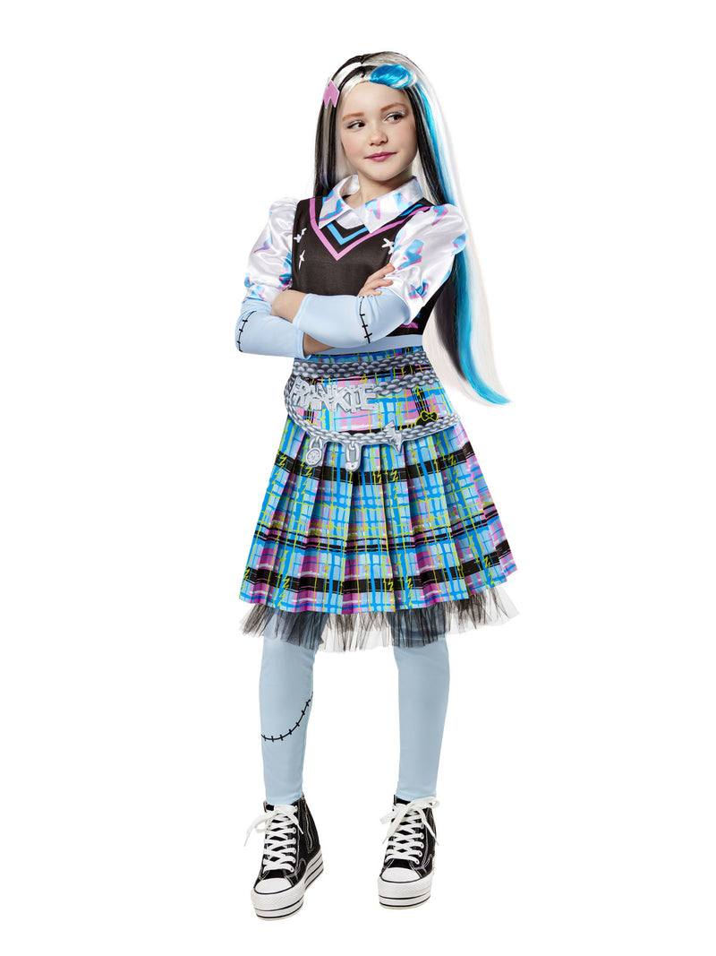 Frankie Stein Child Costume Monster High Deluxe