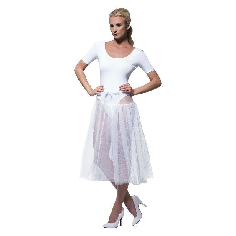 Costumes Australia Size Chart 1950s Petticoat Adult White