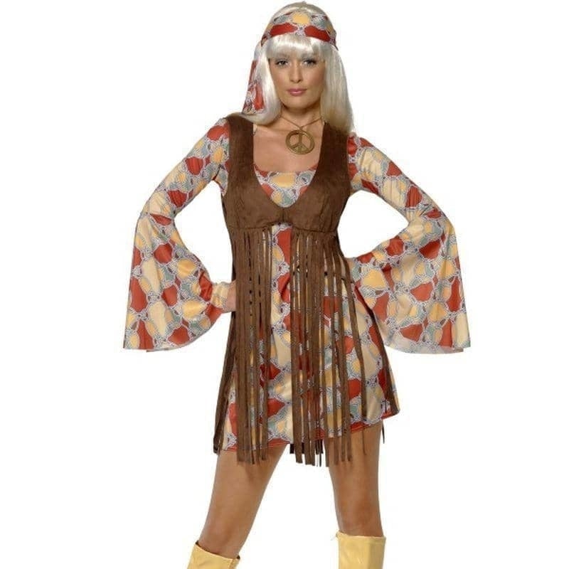 Costumes Australia 1960s Groovy Baby Adult Red Yellow_1