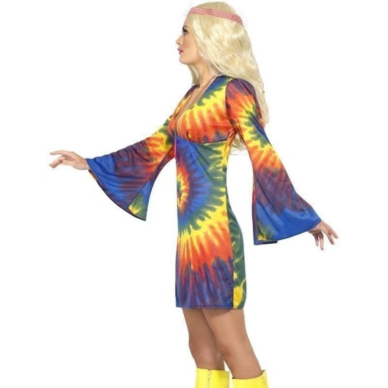 Costumes Australia 1960s Tie Dye Costume Adult Rainbow_3