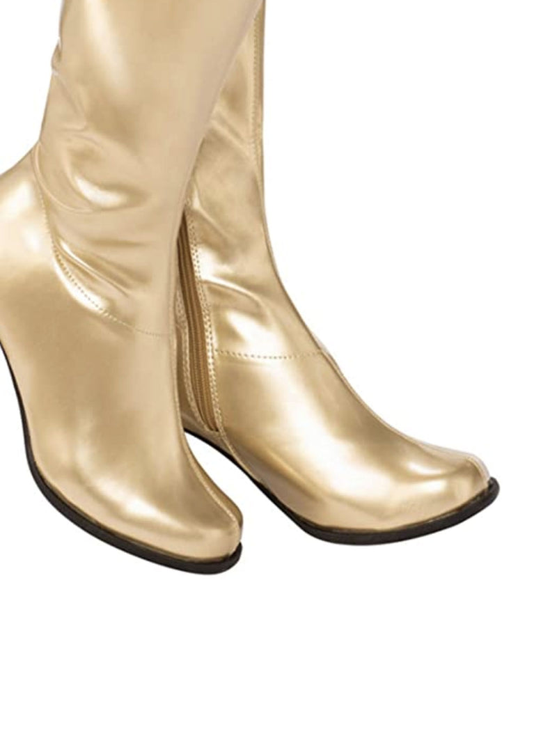 Go Go Boots Gold - Adult