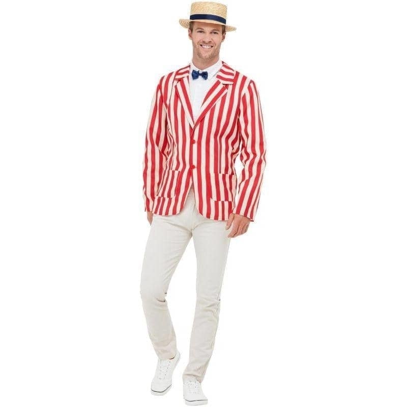 Costumes Australia 20s Barber Shop Costume Adult Red White_1