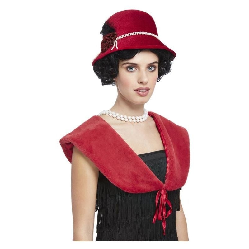 Costumes Australia 20s Deluxe Instant Kit Berry Red_1