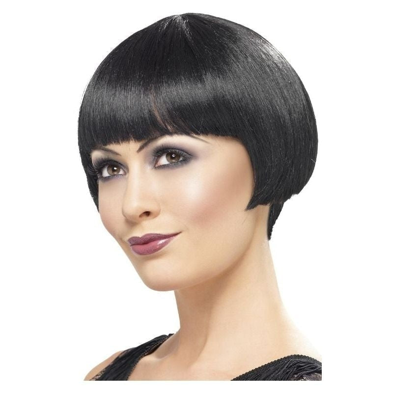 Costumes Australia 20s Flapper Bob Wig Adult Black_2