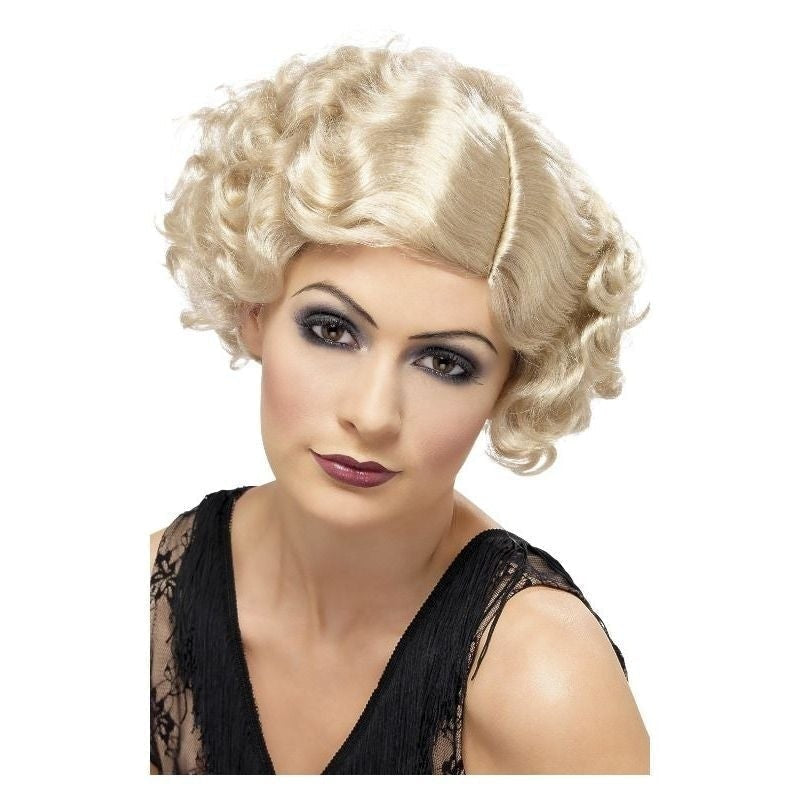 Costumes Australia 20s Flirty Flapper Wig Adult Blonde_2