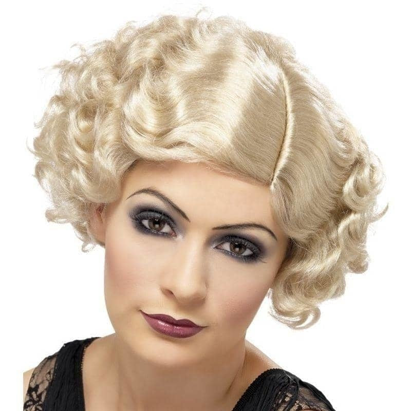 Costumes Australia 20s Flirty Flapper Wig Adult Blonde_1