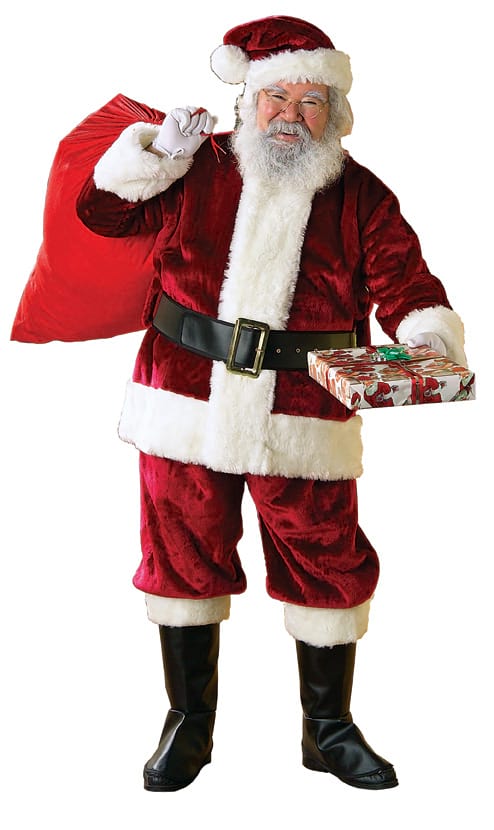 Santa Suit Crimson Regency Deluxe Adult