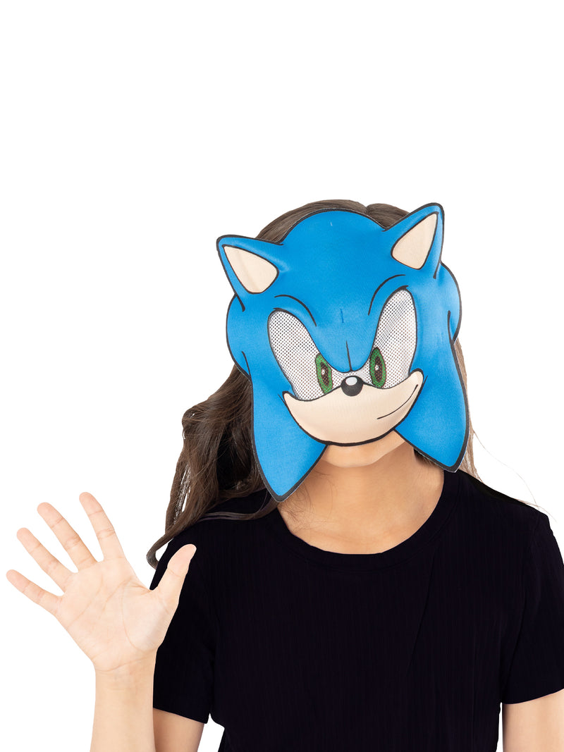 Sonic The Hedgehog 1/2 Mask - Child