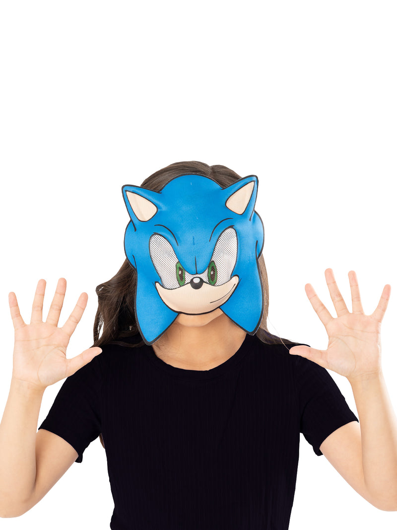 Sonic The Hedgehog 1/2 Mask - Child