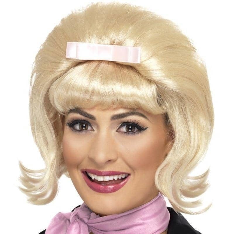 Costumes Australia 50s Flicked Beehive Bob Adult Blonde_1