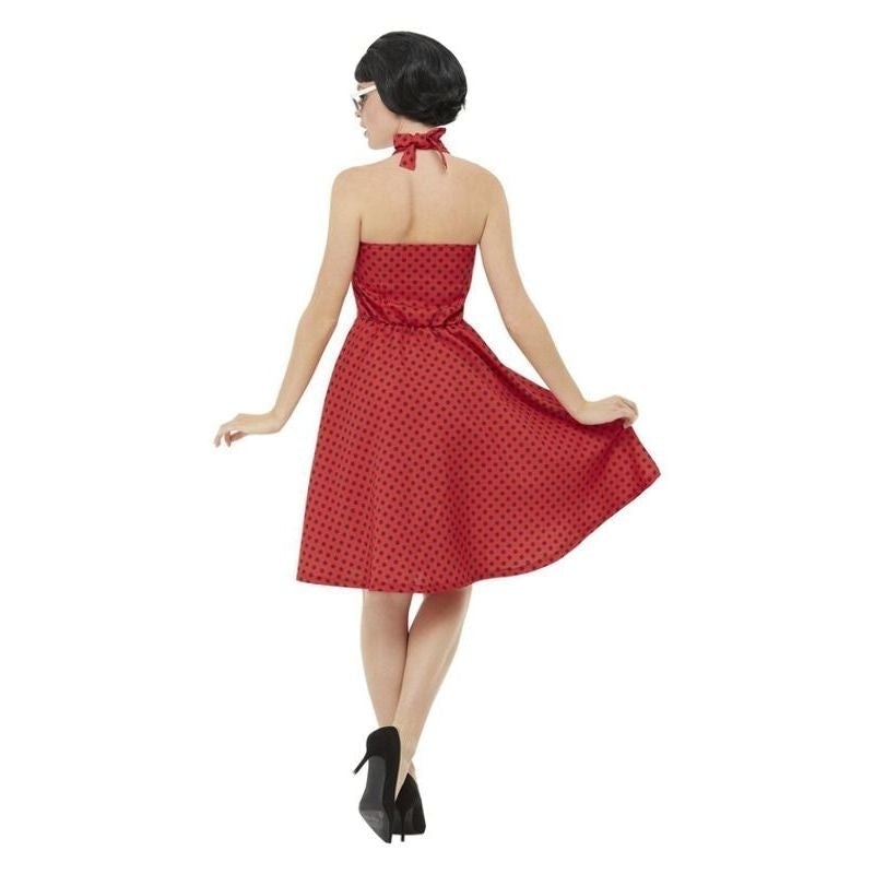 Costumes Australia 50s Rockabilly Pin Up Costume Adult Red_2