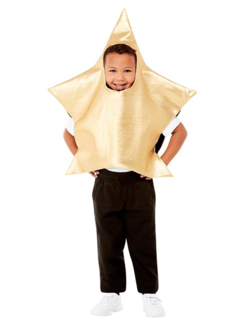 Costumes Australia Toddler Shining Star Costume Gold All In One_2