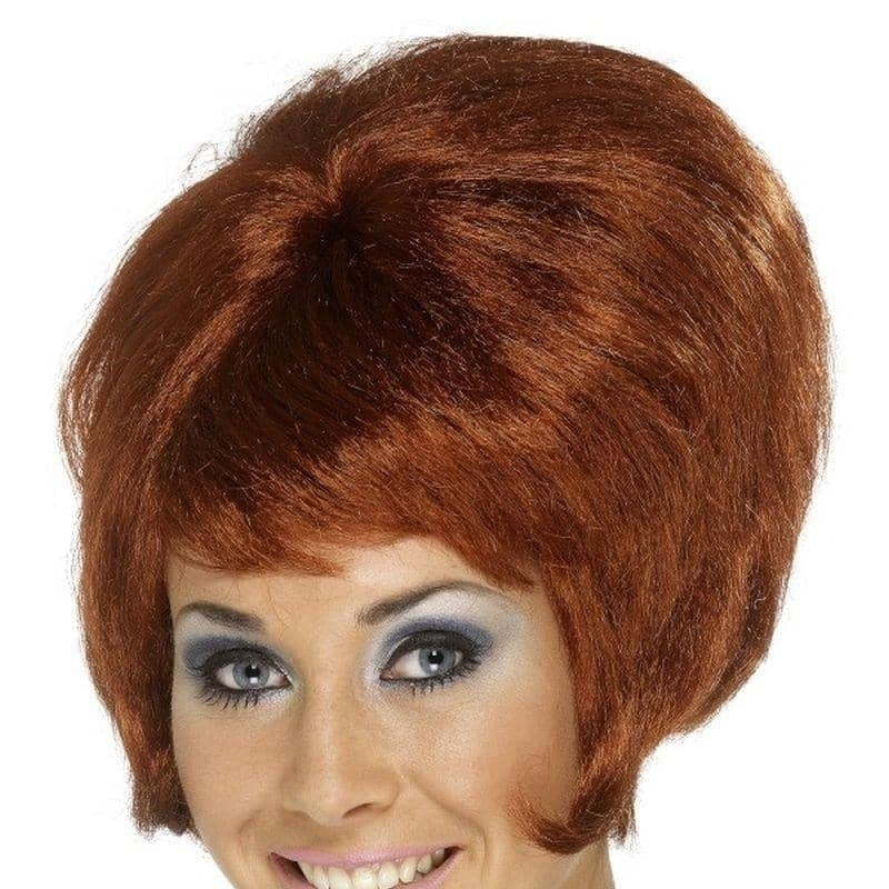 Costumes Australia 60s Beehive Audrey Hepburn Adult Auburn Wig_1