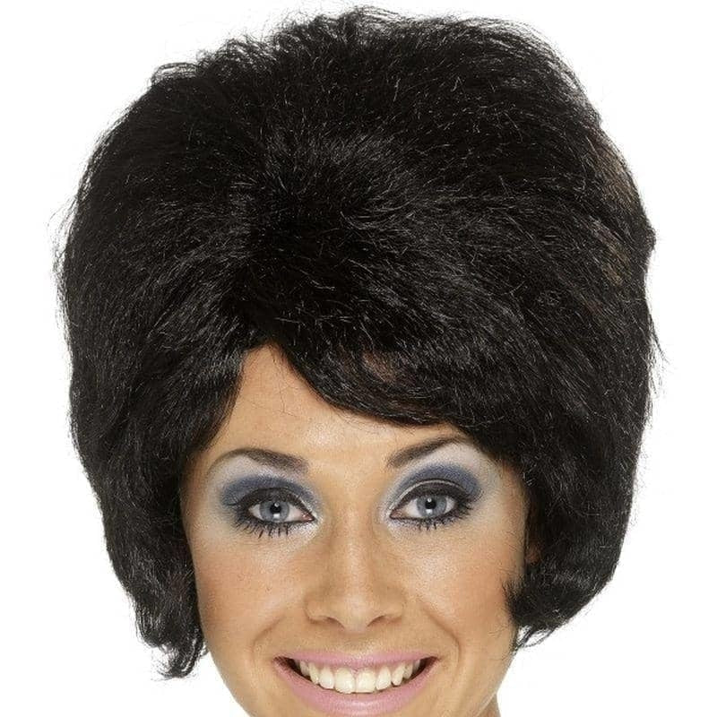 Costumes Australia 60s Beehive Wig Adult Black_1