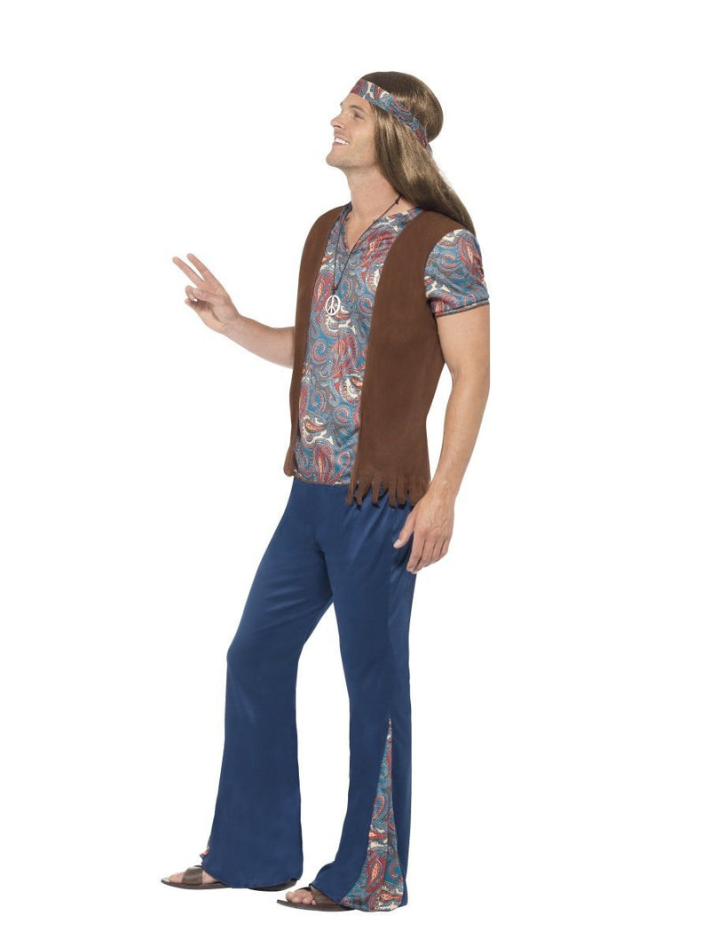 Costumes Australia 60s Orion The Hippie Costume Adult Blue_3