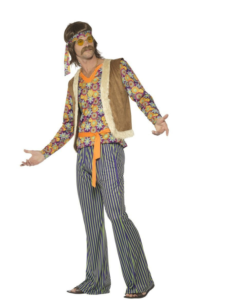 Costumes Australia 60s Singer Costume Mens Multi Coloured_3