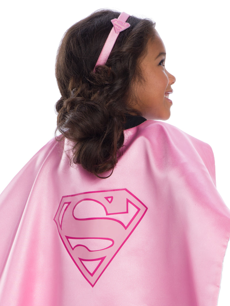 Dc Comics Girls Cape Set - Supergirl