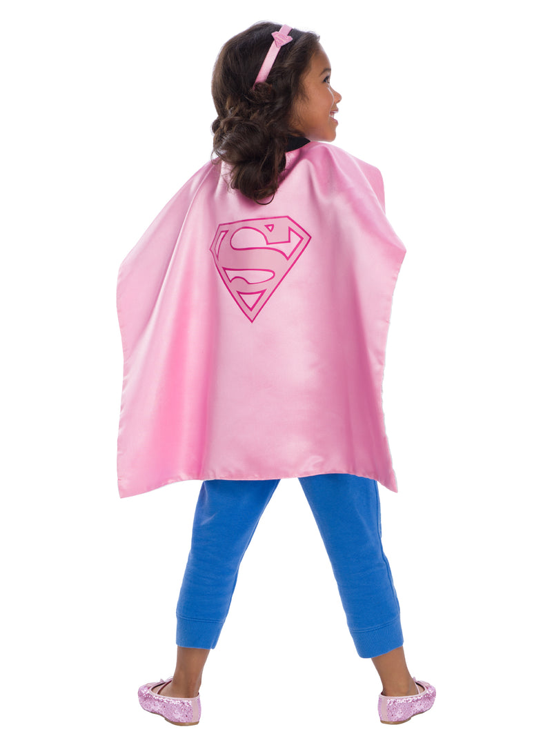 Dc Comics Girls Cape Set - Supergirl