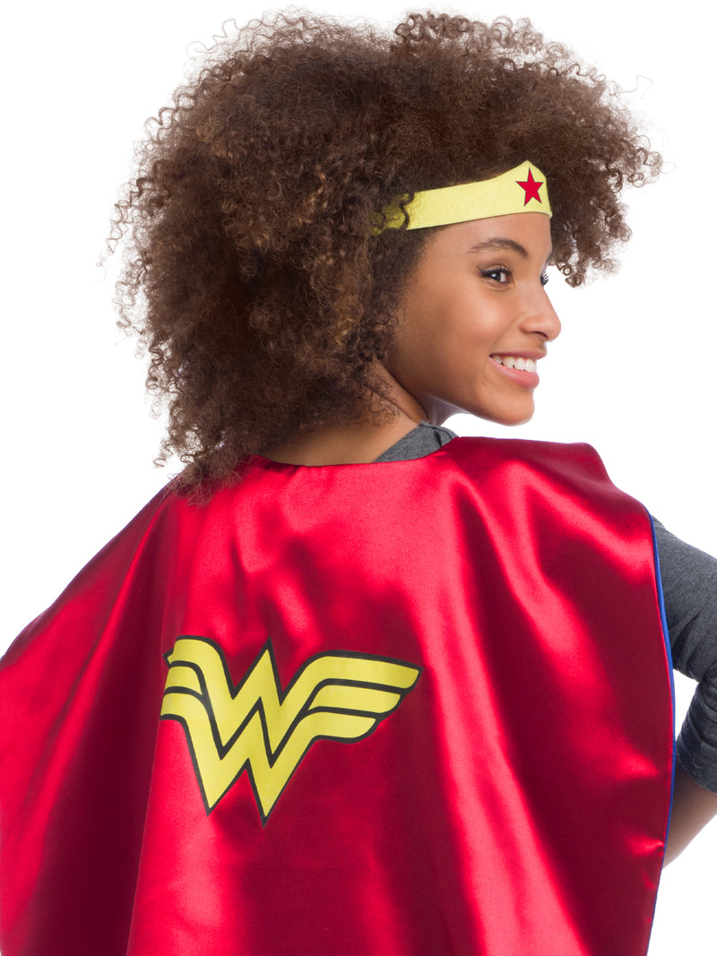 Dc Comics Girls Cape Set - Wonder Woman