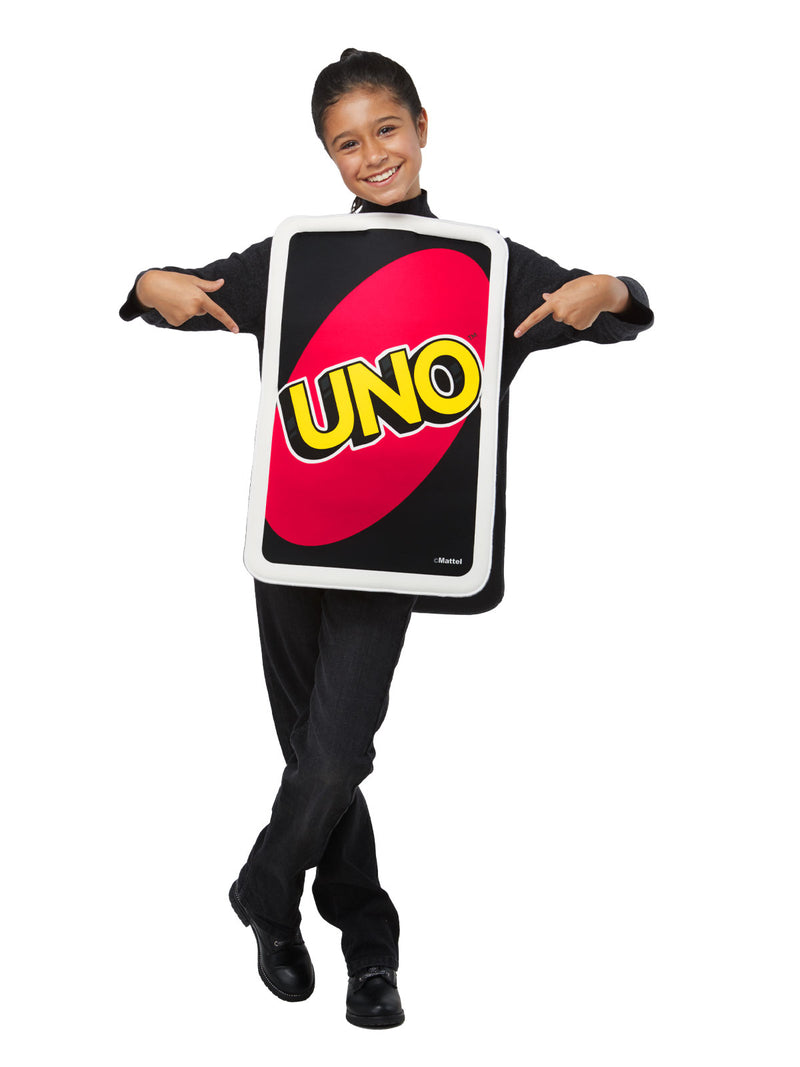 Uno Draw Four Card Tabard Costume Child