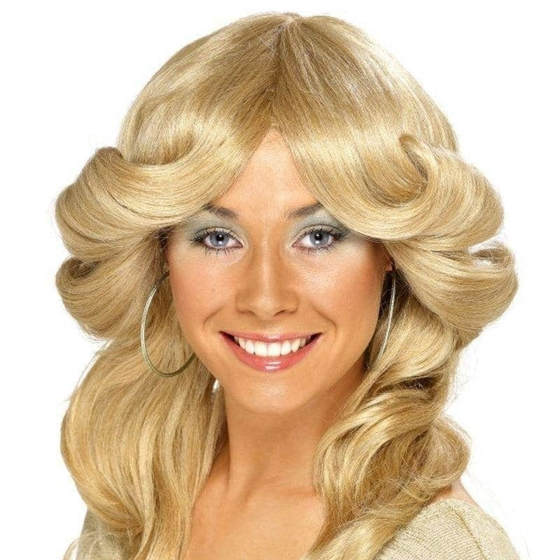 Costumes Australia 70s Flick Wig Adult Blonde_1