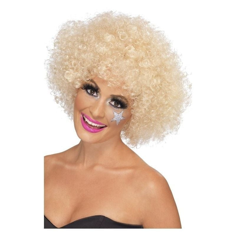 Costumes Australia 70s Funky Afro Wig Adult Blonde 120gm_2