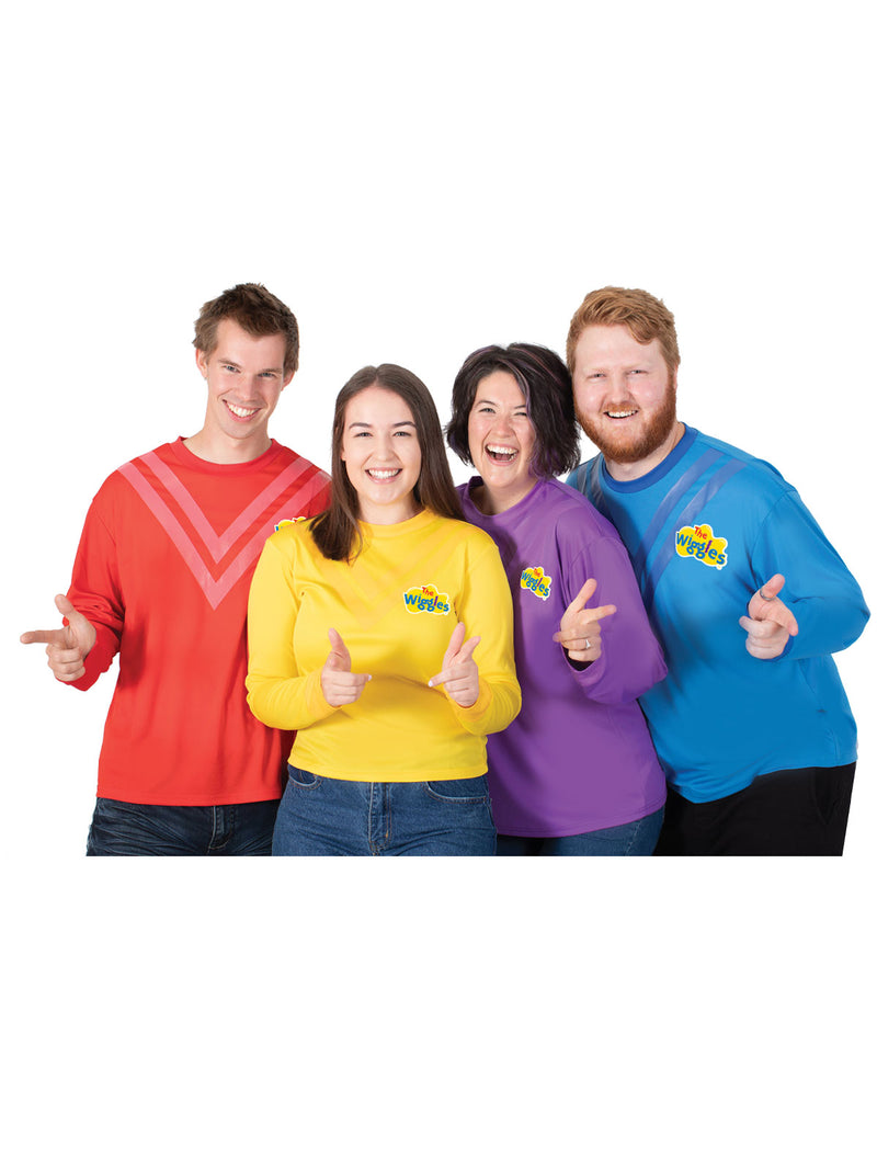 Yellow Wiggle Costume Top Adult