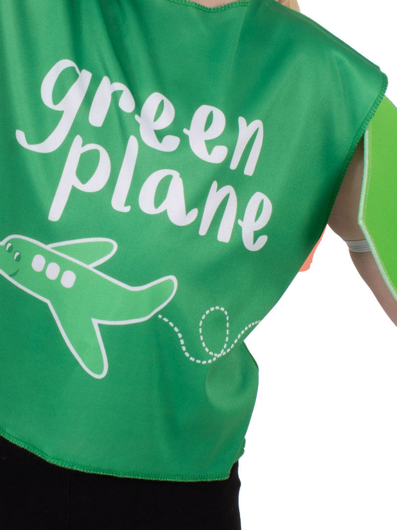 Emma Memma Green Planes Costume Child