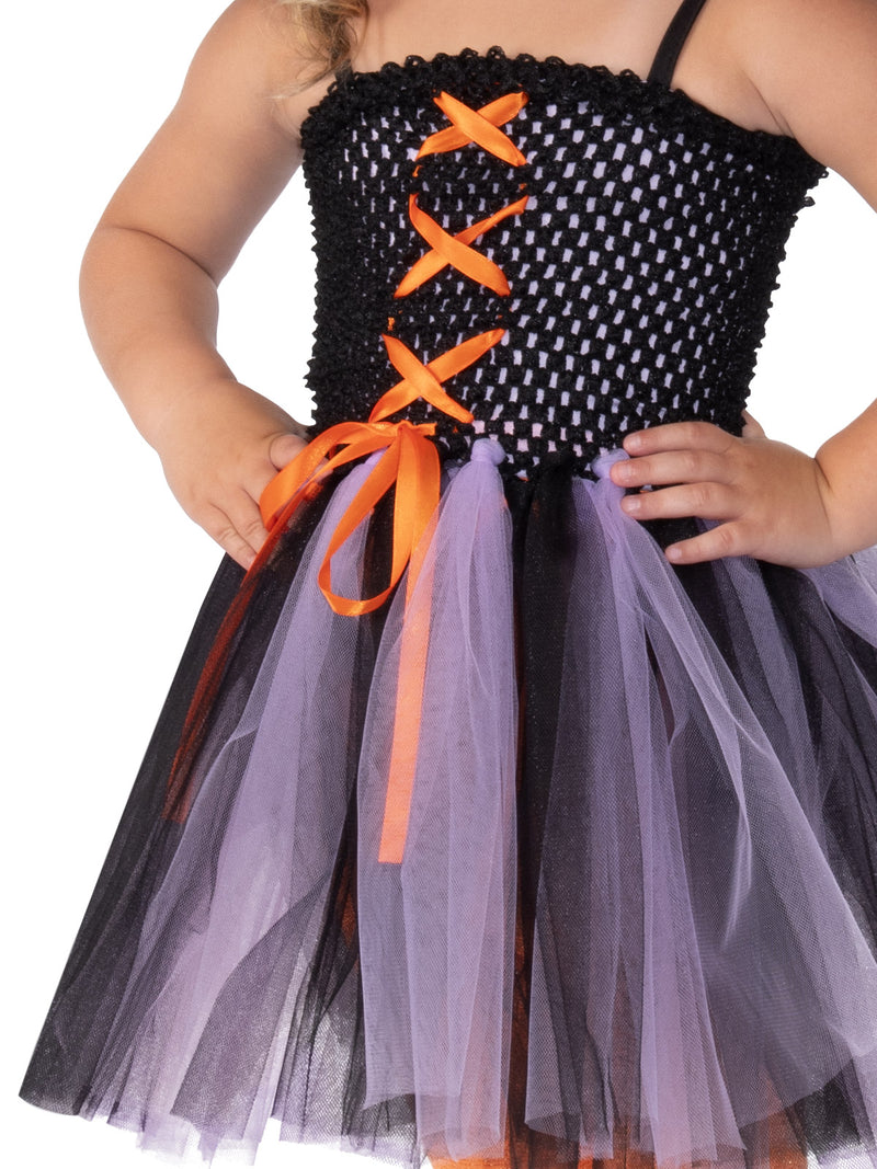 Witch Purple & Orange Costume Child