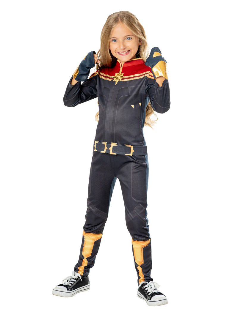 Captain Marvel The Marvels Deluxe Costume Child