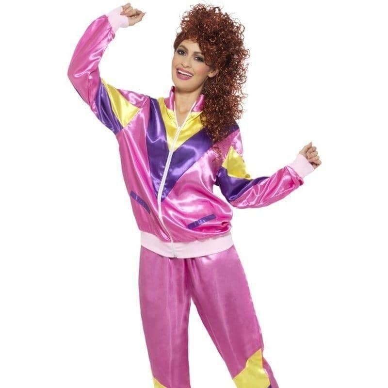Costumes Australia 80s Height Of Fashion Shell Suit Costume Adult Pink_1