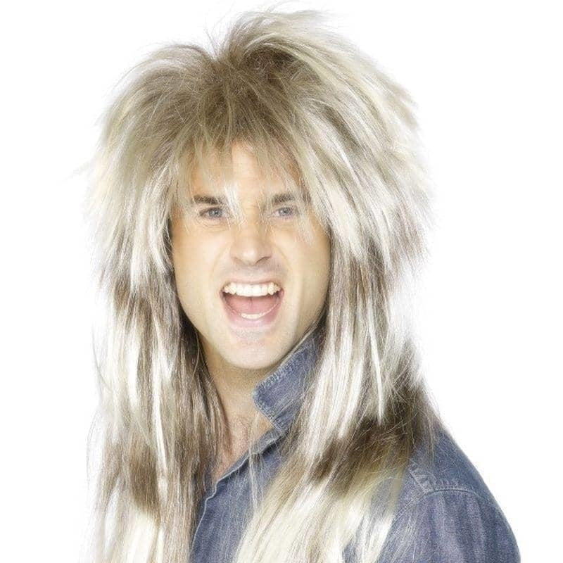 Costumes Australia 80s Mega Mullet Wig Adult Blonde_1