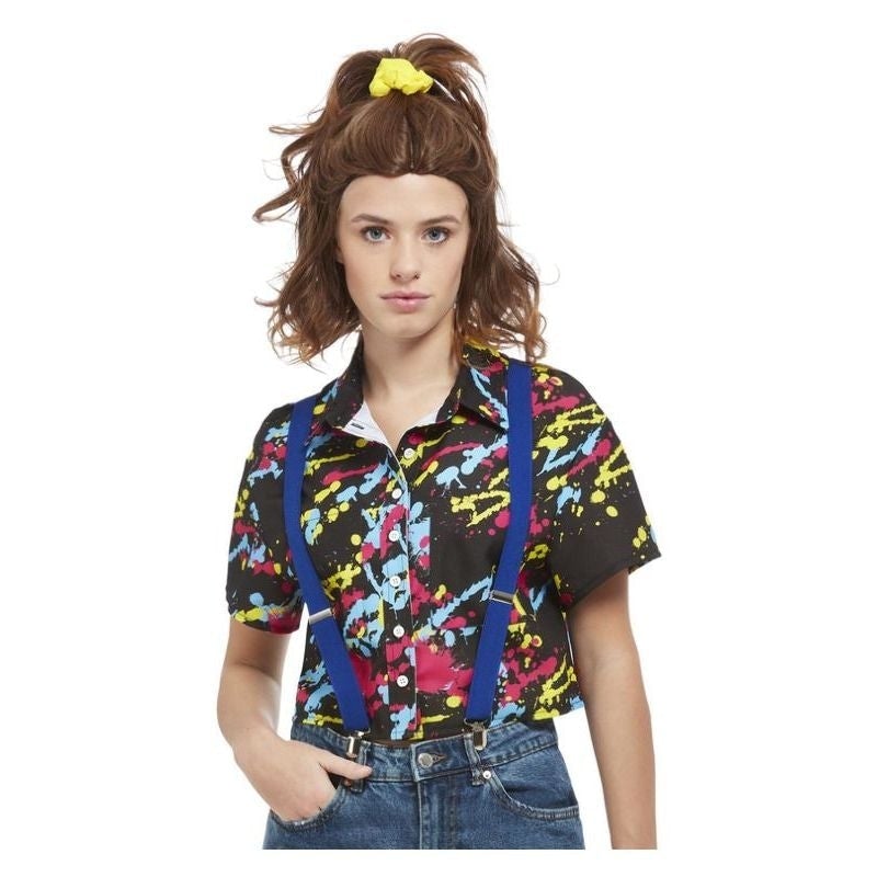 Costumes Australia 80s Paint Splatter Print- Shirt_1