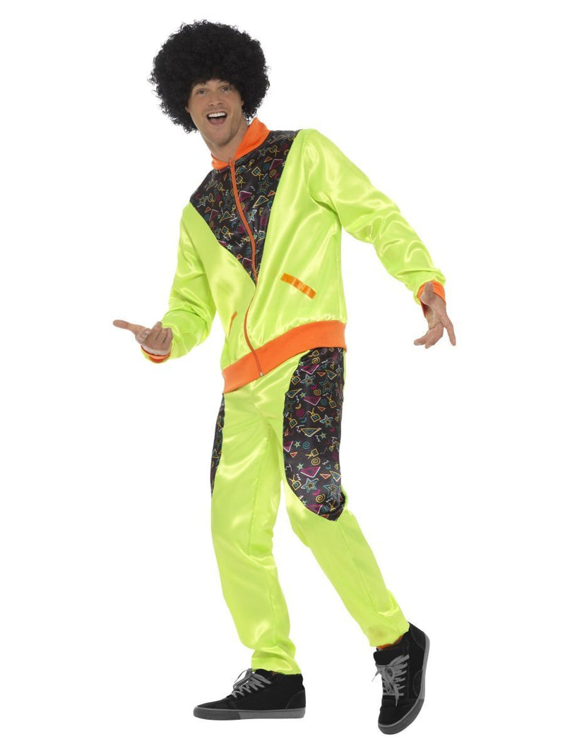 Costumes Australia 80s Retro Shell Suit Costume Adult Neon Green_3