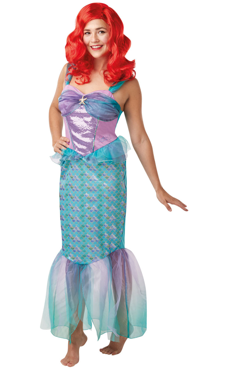 Ariel Little Mermaid Ladies Costume