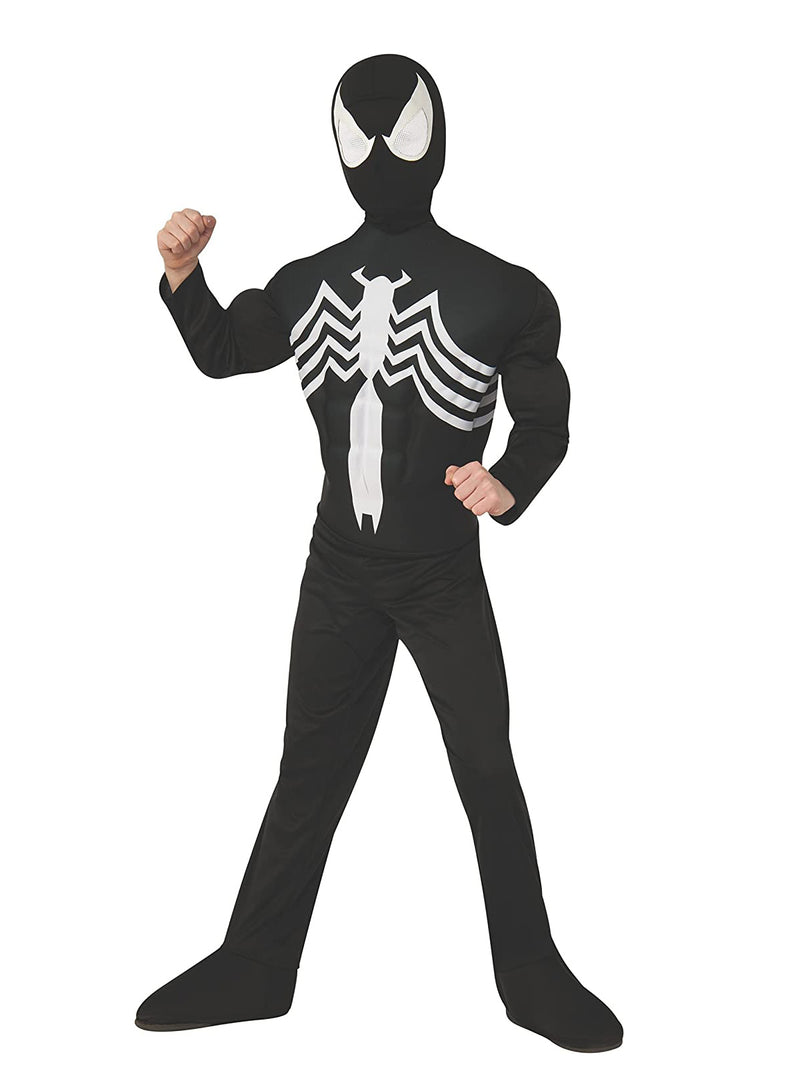 Black Spider-man Deluxe Costume Boys