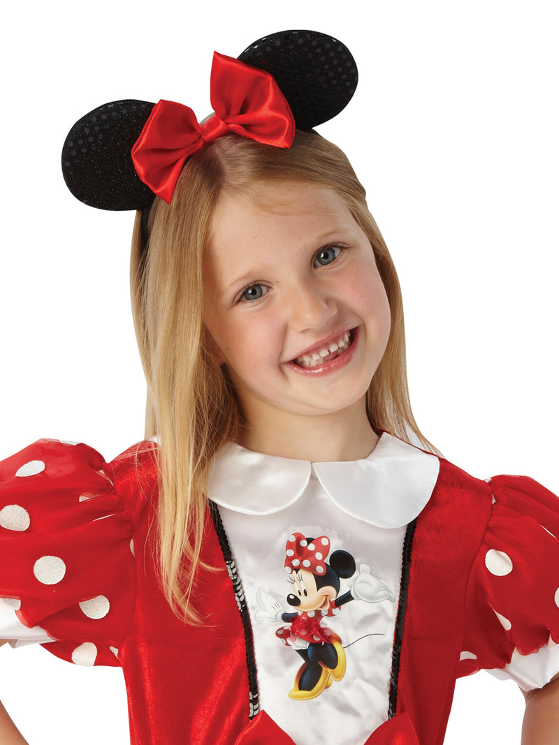 Red Glitz Minnie Mouse