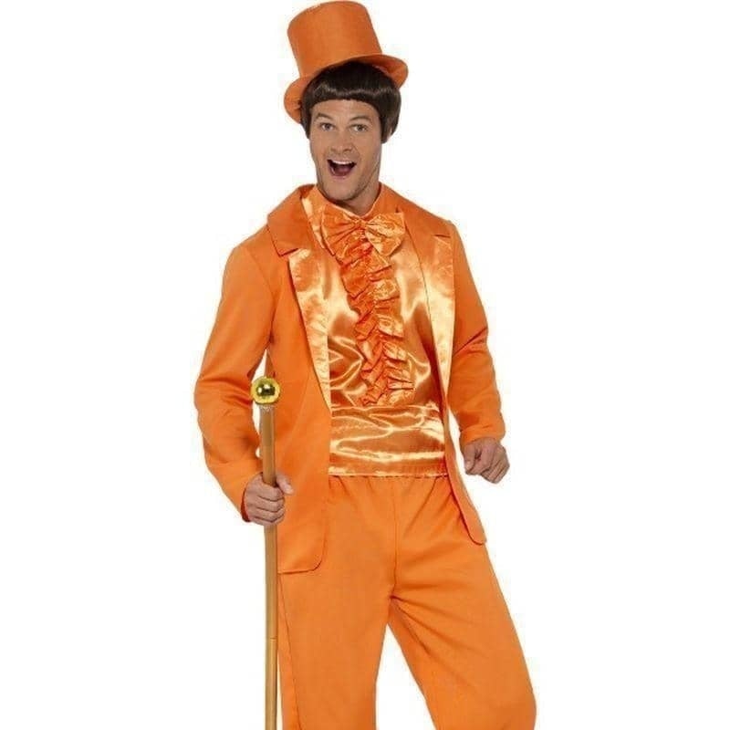 Costumes Australia 90s Stupid Dumb Dumber Tuxedo Costume Lloyd Orange Suit_1