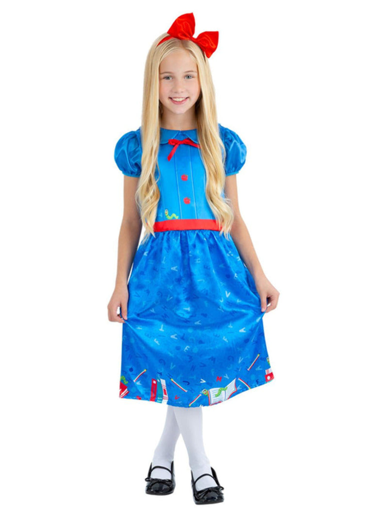 Book Worm Costume Dress for Girls