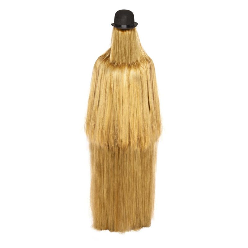 Costumes Australia Addams Family Cousin ITT Costume Adult Brown Onesie_2