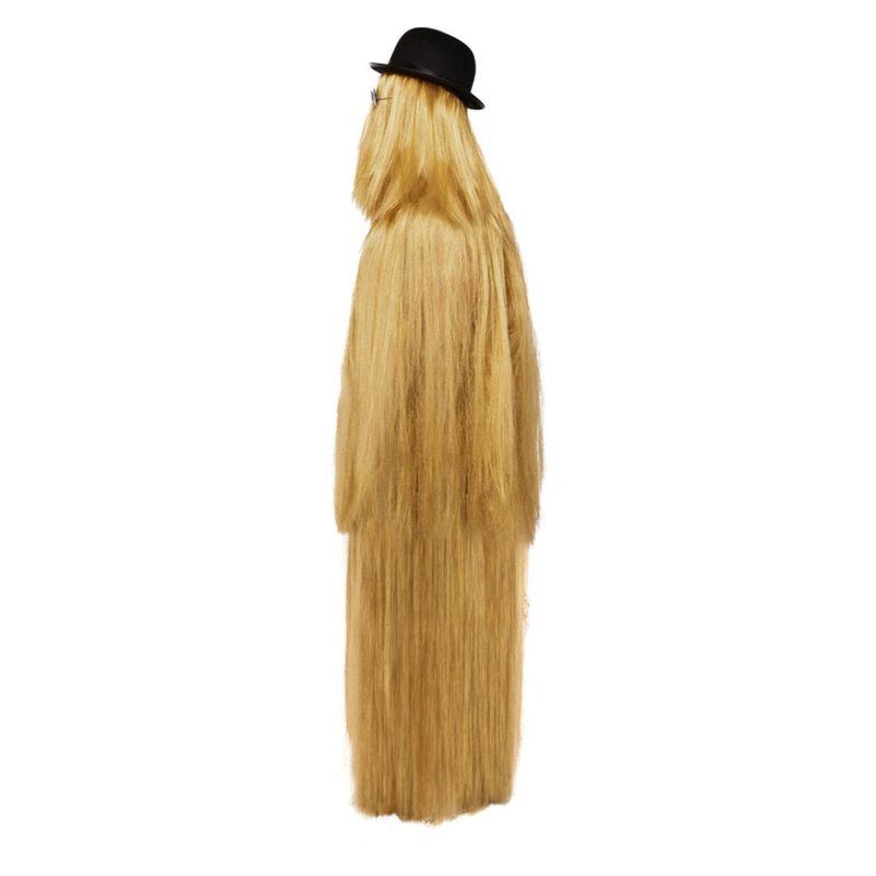 Costumes Australia Addams Family Cousin ITT Costume Adult Brown Onesie_3