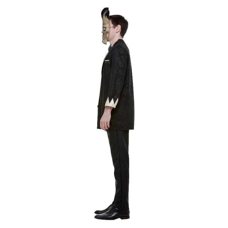 Costumes Australia Addams Family Lurch Costume Adult Black Suit Mask_3