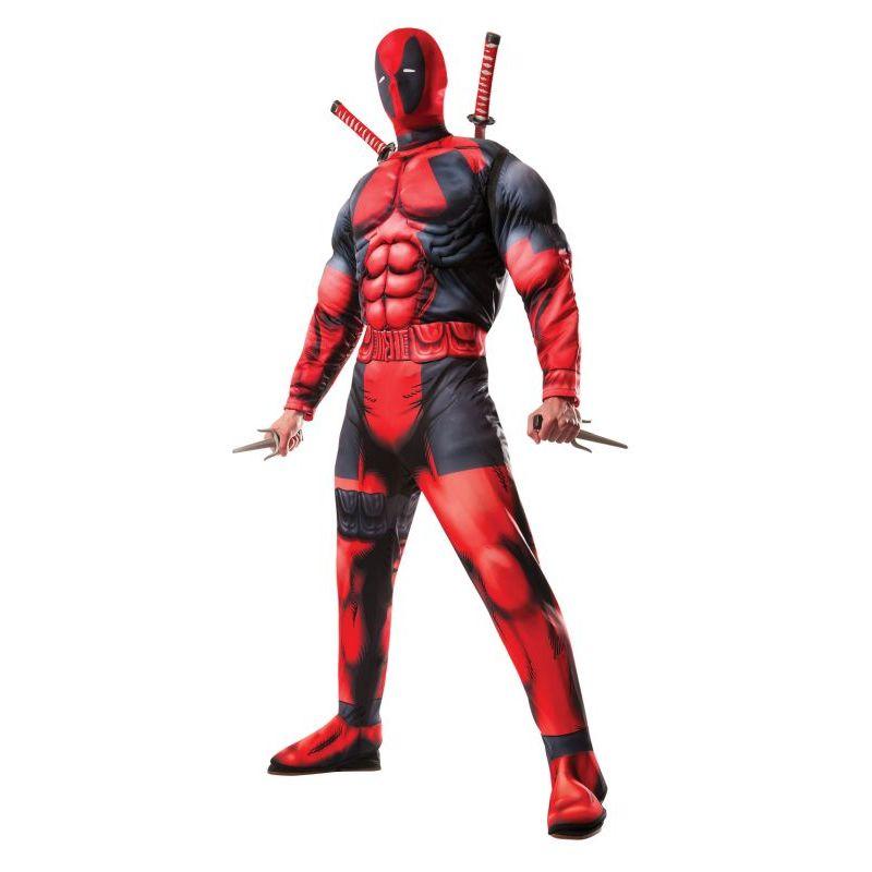 Costumes Australia Adult Deadpool Costume Deluxe Marvel_1