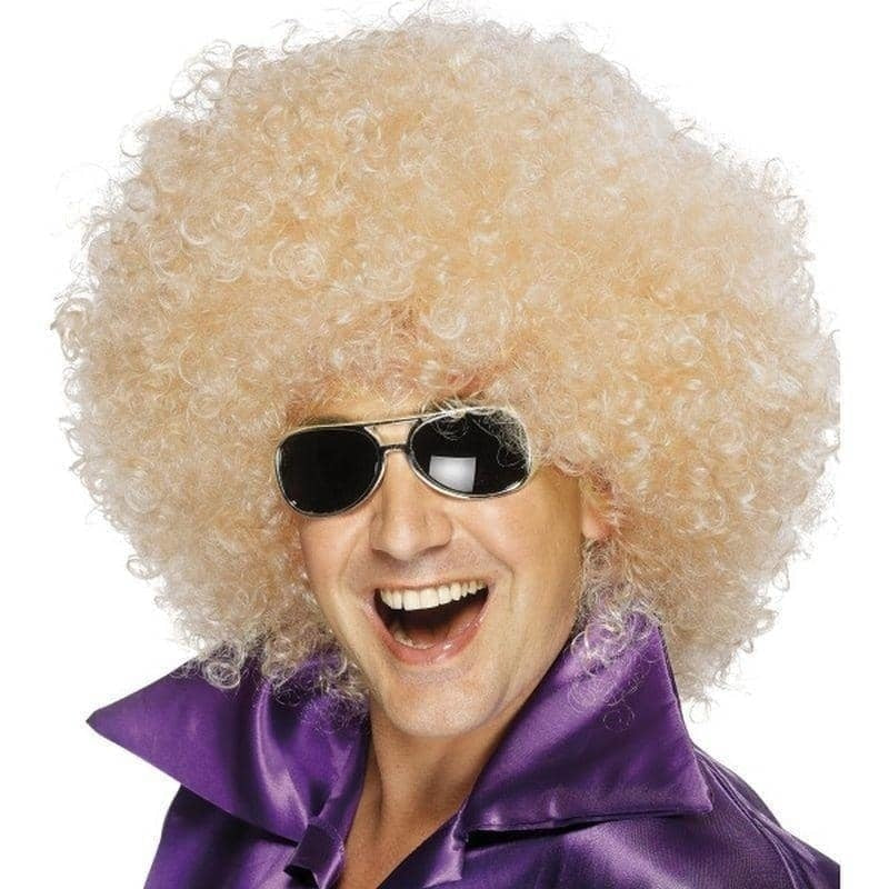 Costumes Australia Afro Wig Mega Huge Adult Blonde_1