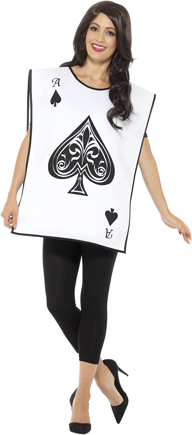 Costumes Australia Alice In Wonderland Carded Guard Costume Adult White Tabard_2